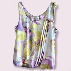 Stunning H&M Watercolour Print, Silky feel Top